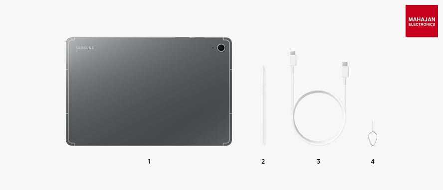 Samsung Galaxy Tab S10 FE 128 GB I 8 GB Gray Wi-Fi – Mahajan Electronics Online.