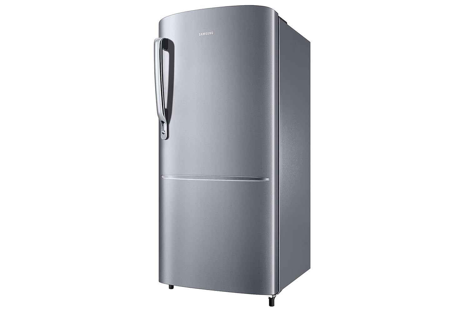 Samsung RR20H2712S8/NL 183 L, 2 Star, Digital Inverter, Direct-Cool Single Door Refrigerator ( Silver, Elegant Inox, Single Touch Defrost, 2026 Model)-Online MAhajan Electronics