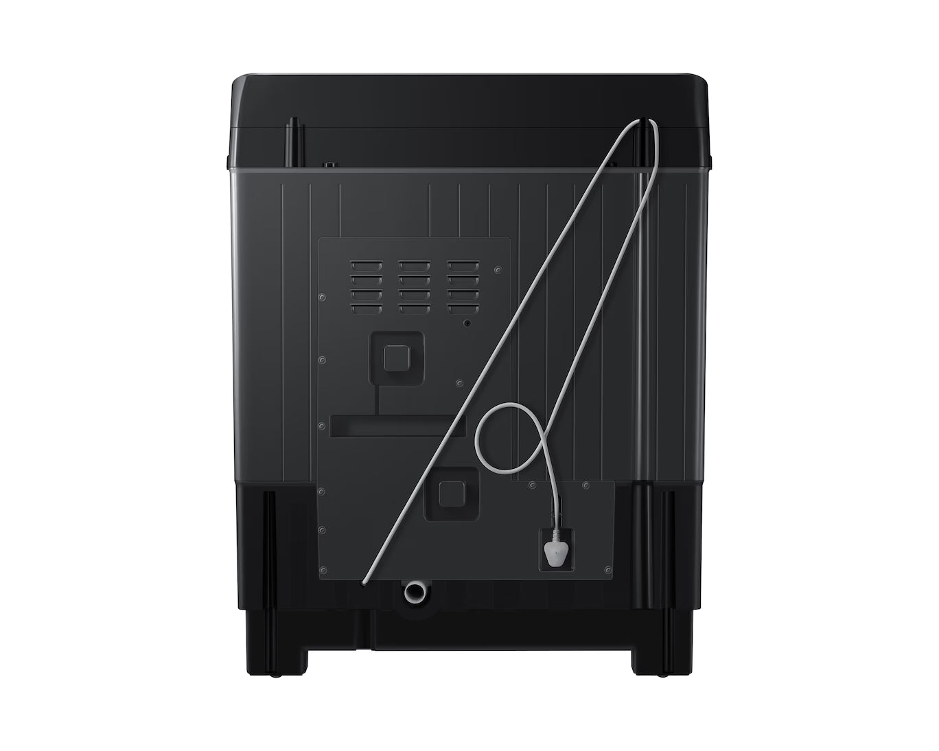 Samsung WT80F4560GD/TL 8.0 kg 5 Star Semi-Automatic Top Loading Washing Machine with Toughened Glass Lid-Dark Gray-Online Mahajan Electronics