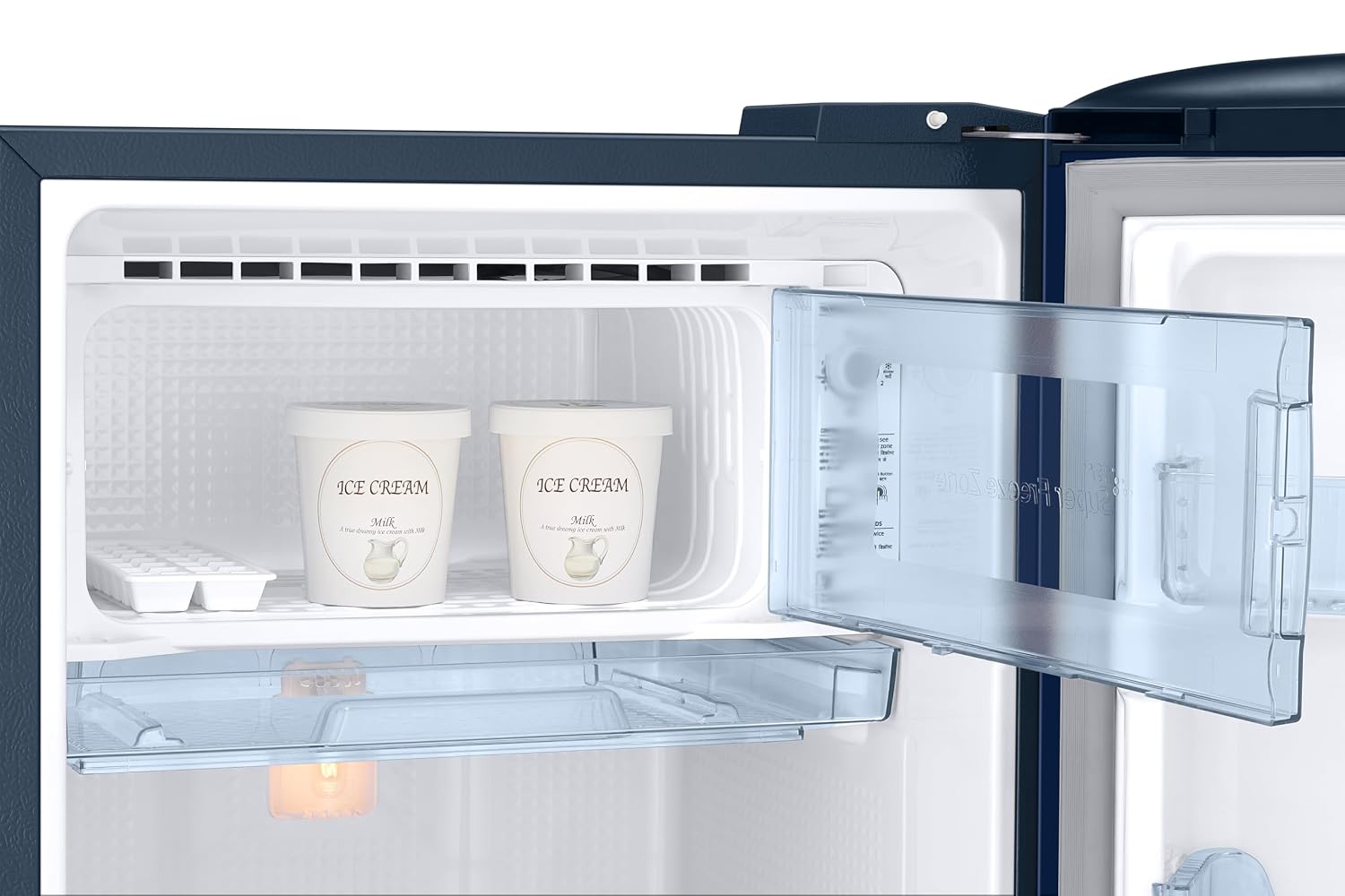 Samsung 183 L, 2 Star, Digital Inverter, Direct-Cool Single Door Refrigerator ( Himalayan Poppu Blue, Single Touch Defrost, 2026 Model)-Online Mahajan Electronics