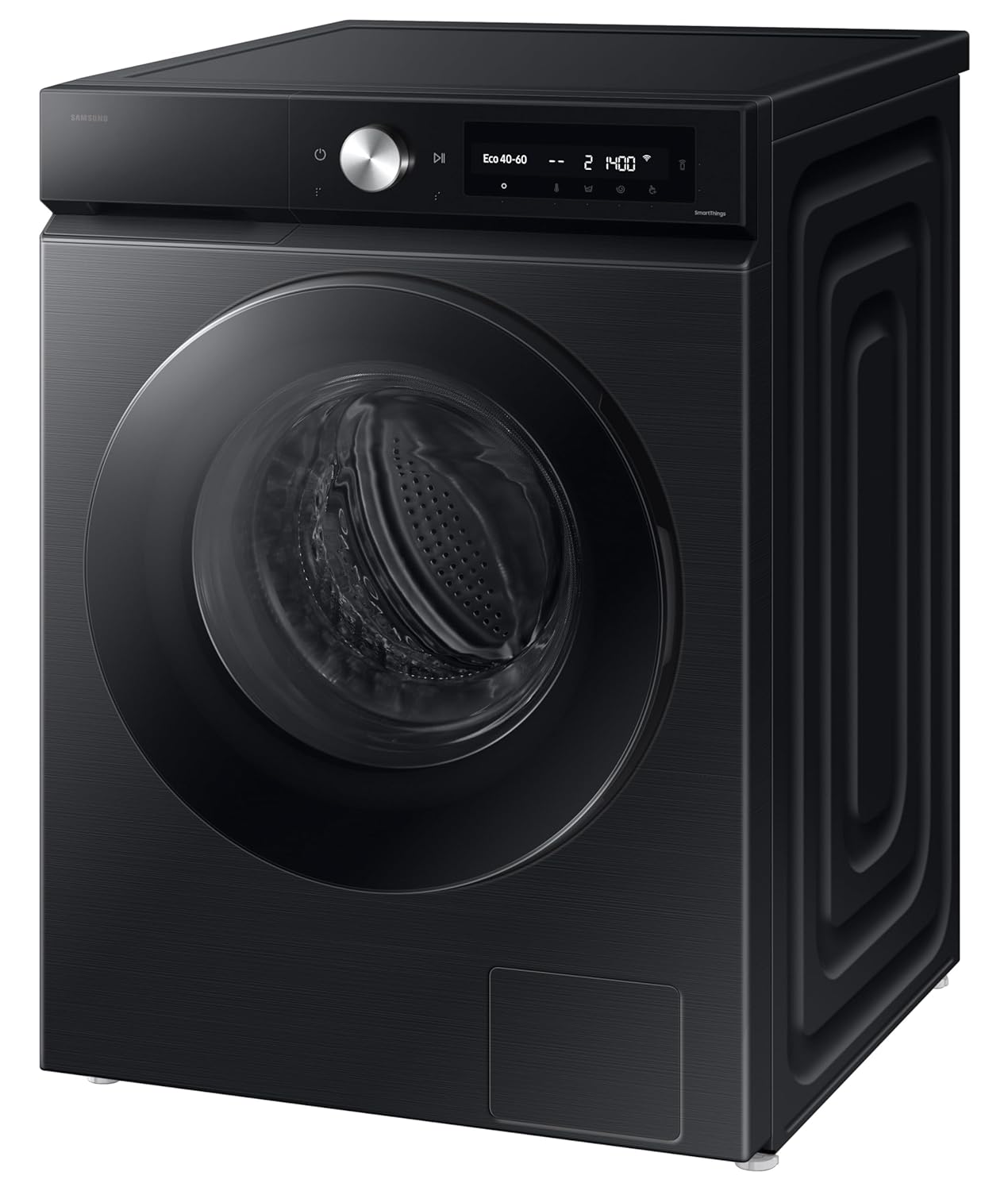 Samsung WW12DB7B24GBTL, Black 12 kg, 5 Star, AI Control, Super Speed, Wi-Fi, Hygiene Steam with Inbuilt Heater, Digital Inverter, Fully-Automatic Front Load Washing Machine. Mahajan Electronics Online