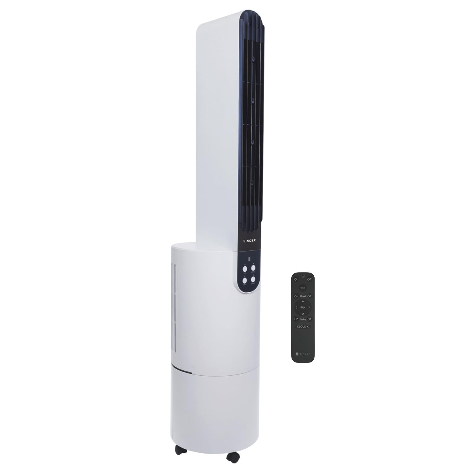 SINGER Cloudx Cool Fan with Cloud Technology | Silver Coated Mesh Filter | Quite Mode Mahajan Electronics Online