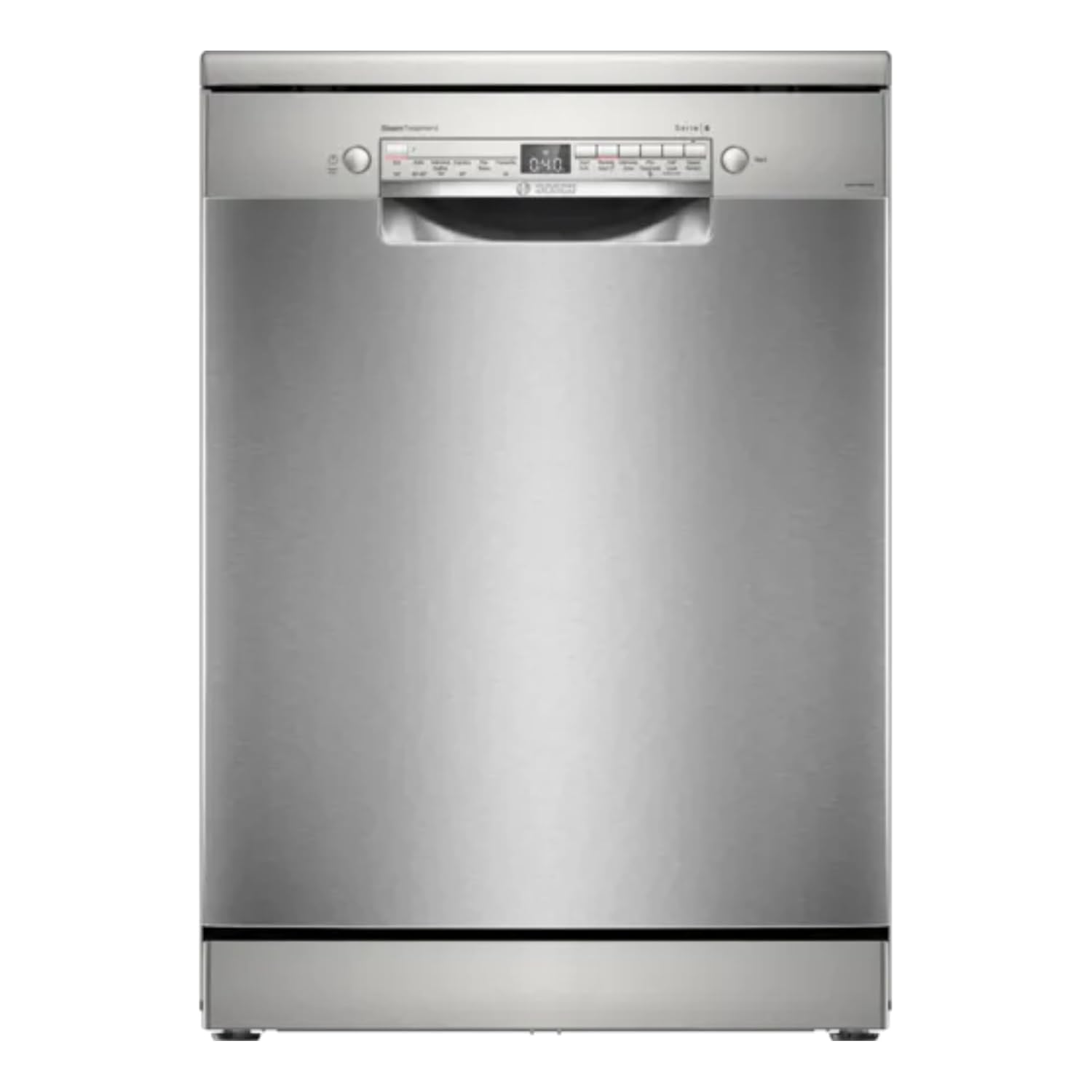 Bosch Series 6 SMS6IKI01I 14 Place Settings Free-standing Dishwasher ( 60 cm, Brushed Steel, Anti-Fingerprint, Wi-Fi Enabled, EcoSilence Drive) Mahajan Electronics Online