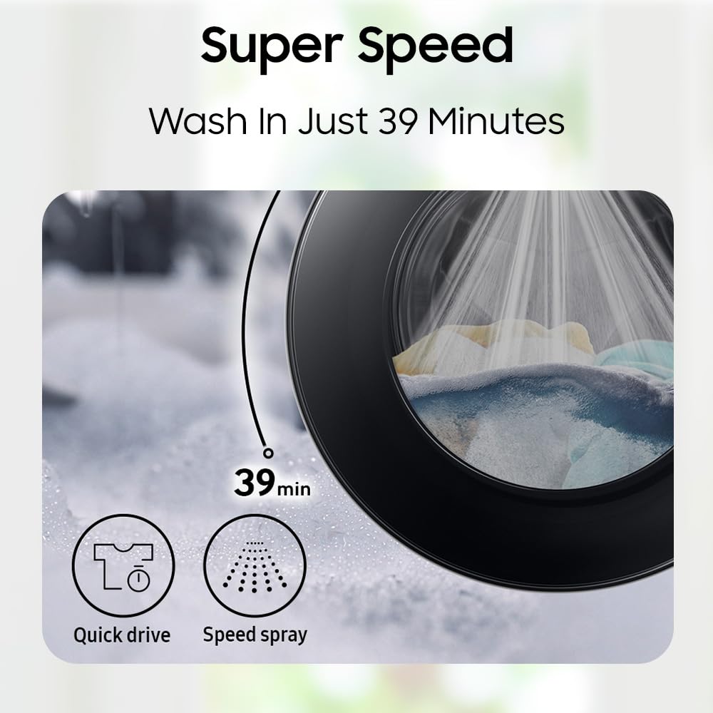 Samsung WD12FB8B94GBTL 12/7 kg Washer Dryer Black – Mahajan Electronics Online.