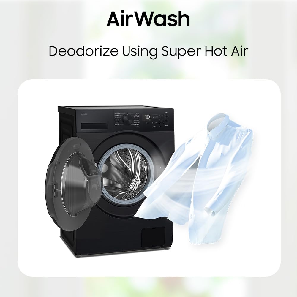 Samsung WD12FB8B94GBTL 12/7 kg Washer Dryer Black – Mahajan Electronics Online.