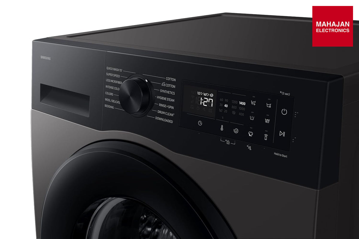 Samsung WW12DG5B24ASTL 12 kg Front Load Washing Machine Navy – Mahajan Electronics Online.