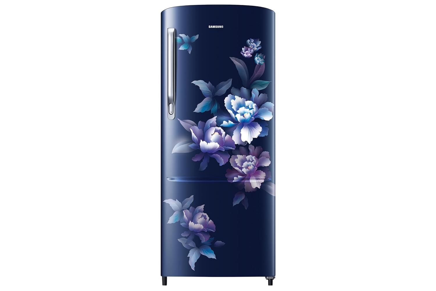 Samsung 183 L, 2 Star, Digital Inverter, Direct-Cool Single Door Refrigerator ( Himalayan Poppu Blue, Single Touch Defrost, 2026 Model)-Online Mahajan Electronics