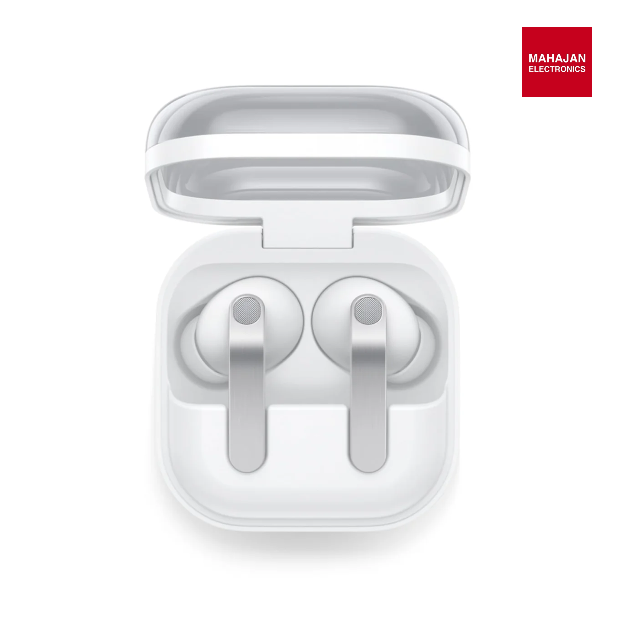 Samsung Galaxy Buds4 Pro (White) in-Ear Wireless Earbuds with Hi-Fi Audio | Adaptive ANC 2.0 and EQ 2.0 | 2-Way Speaker | 360-Audio | Voice Detect | Live Translation | Head Gesture | IP57 Mahajan Electronics ONline