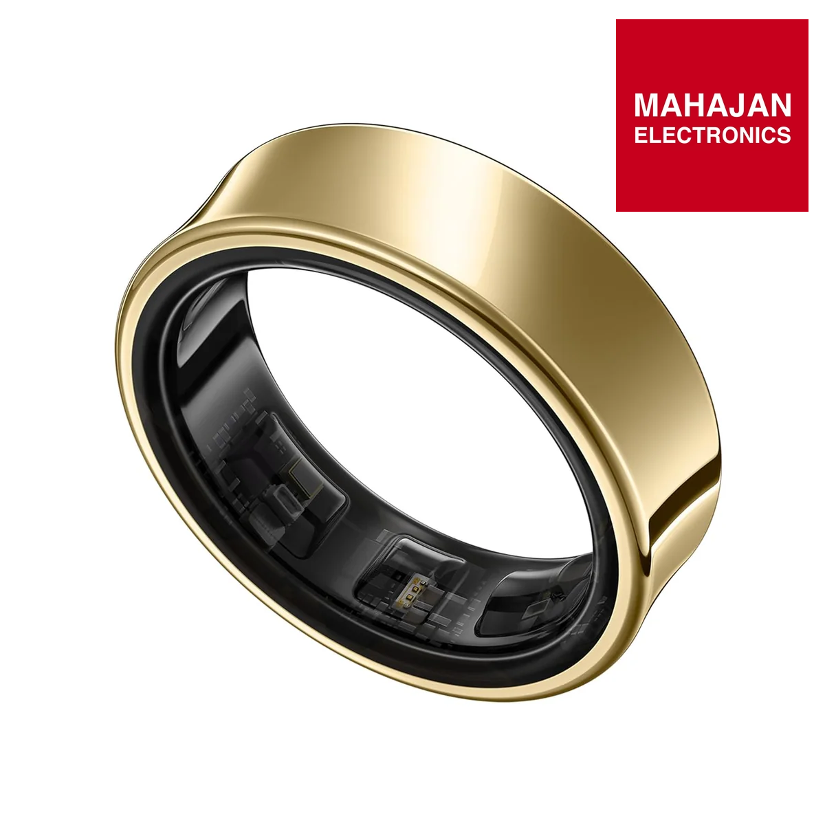 Samsung Galaxy Ring, with Smart AI, Size First W/Sizing Kit, No App Subscription, Fitness Monitor, Sleep Tracker, Up to 7-Day Battery, Size 12, Titanium Gold Mahajan Electronics Online