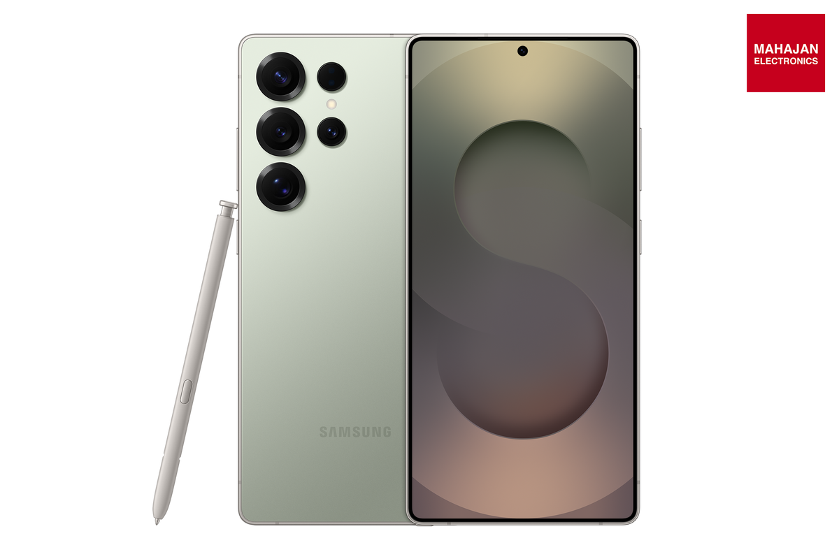 Samsung Galaxy S25 Ultra 5G AI Smartphone (Titanium Jade Green, 12GB RAM, 256GB Storage), 200MP Camera, S Pen Included, Long Battery Life Samsung