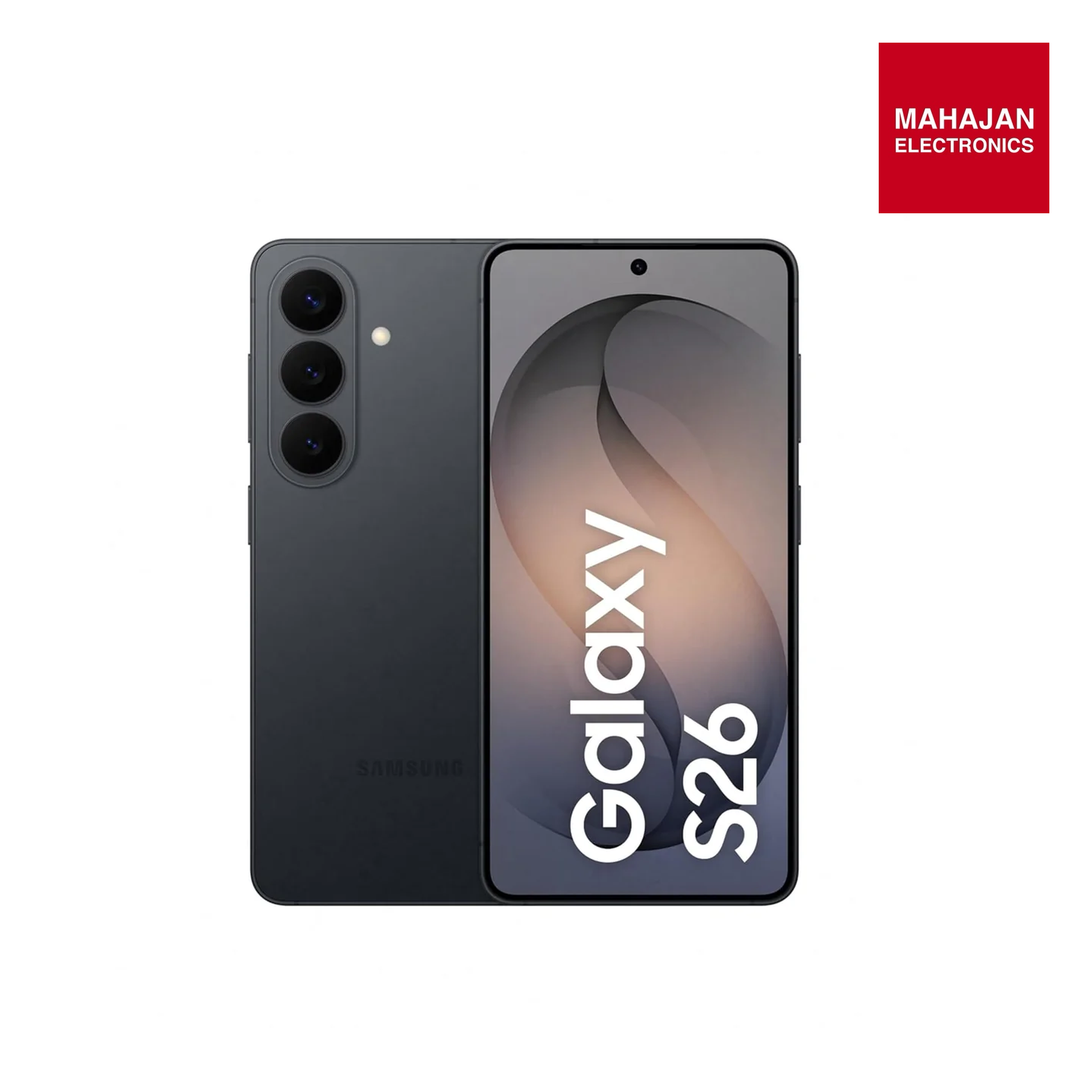 Samsung Galaxy S26 5G (Black, 12GB RAM, 512GB Storage) – AI Phone with 50MP Camera, 120Hz AMOLED Display & 4300mAh Battery Mahajan Electronics