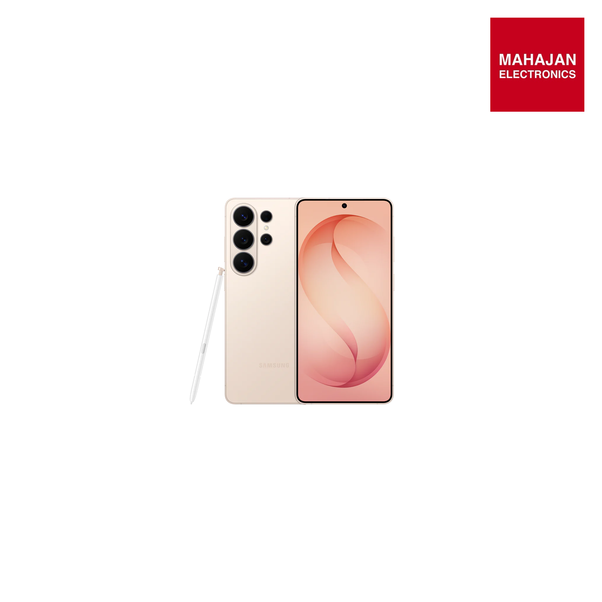 Samsung Galaxy S26 Ultra 5G (Pink Gold, 12GB RAM, 512GB Storage) with Built-in Privacy Display, AI Phone, Photo Assist, Creative Studio, 200MP Camera, 5000mAh Battery and Snapdragon 8 Elite Gen 5 Mahajan Electronics Online