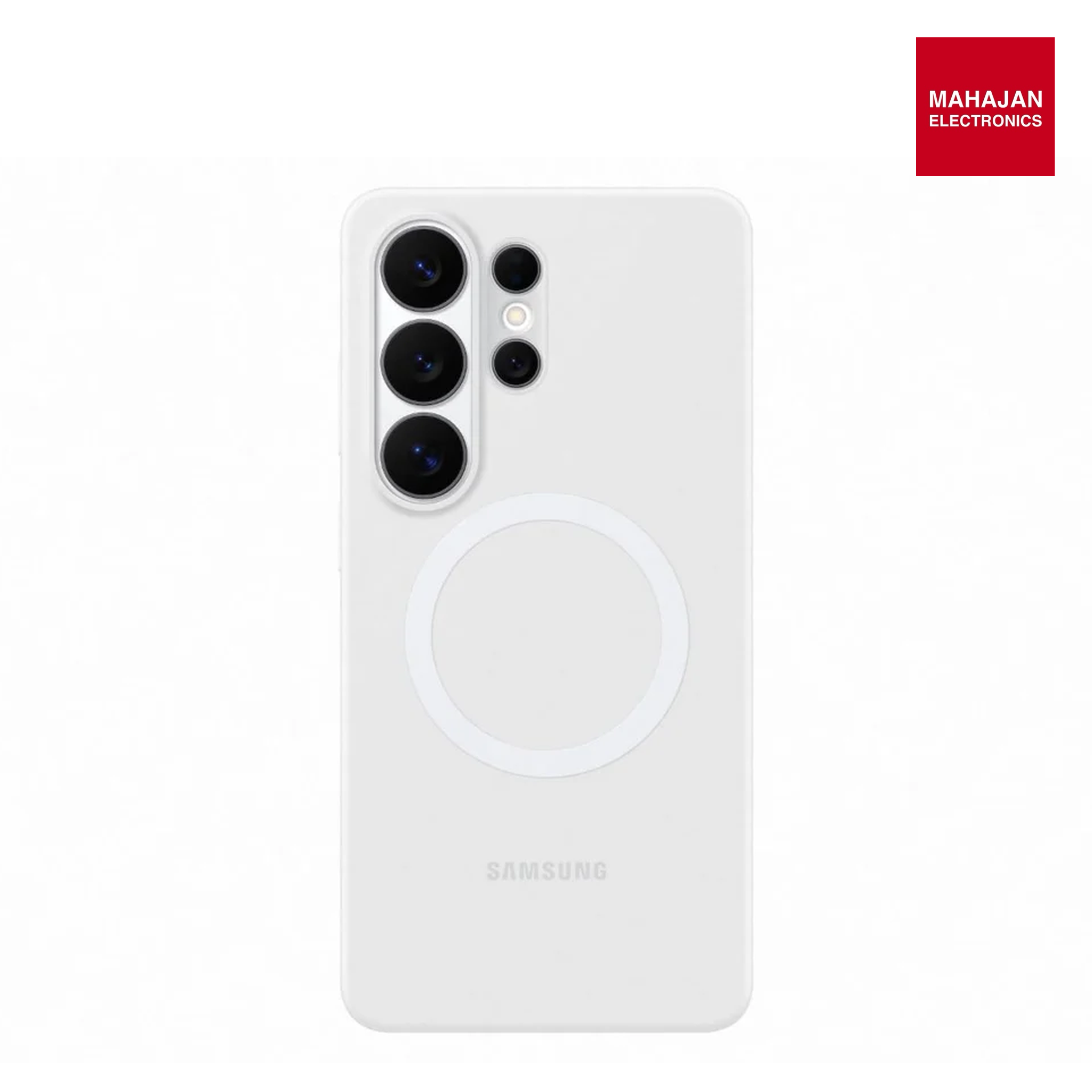 Samsung Galaxy S26 Ultra Silicone Magnet Case White | Original 