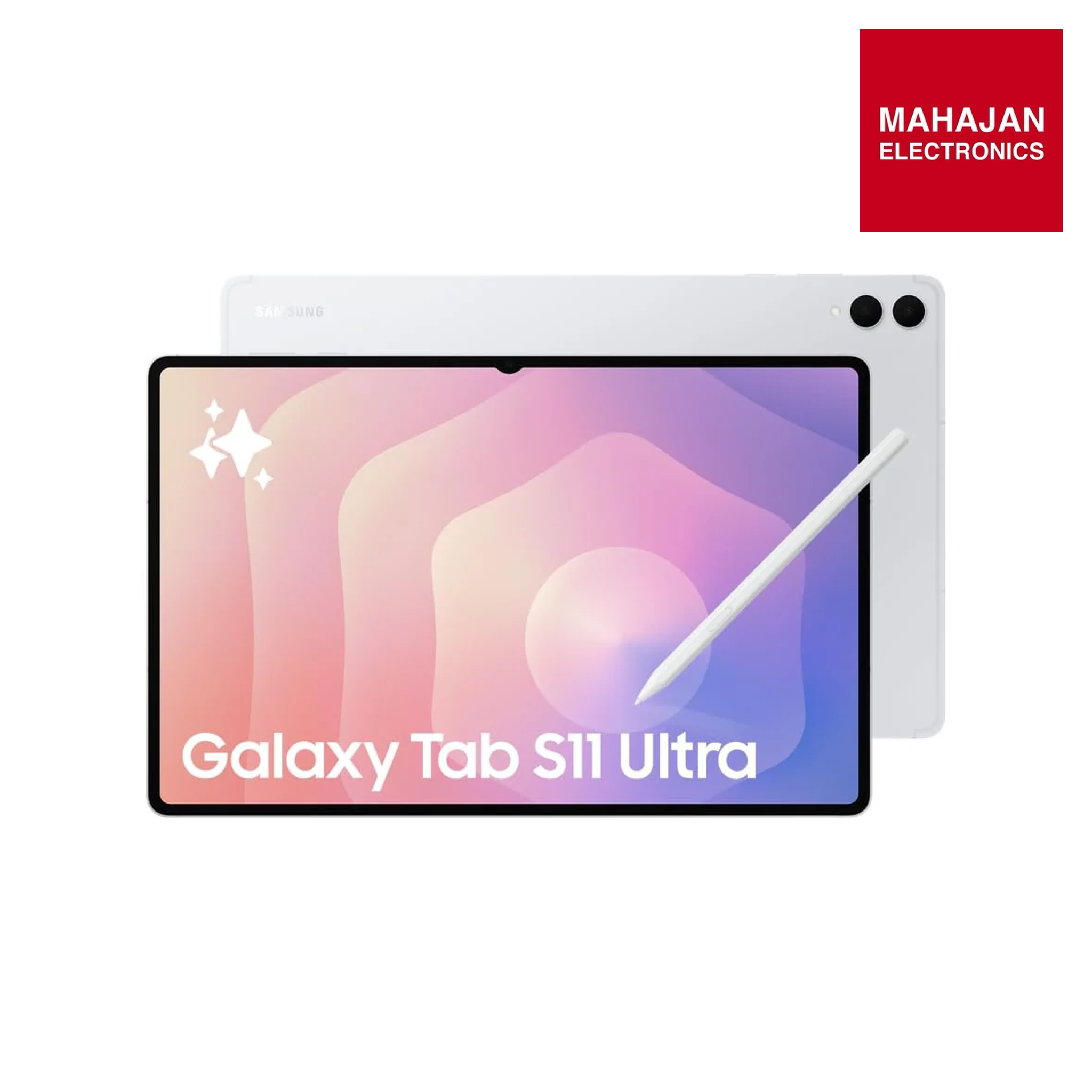 Samsung Galaxy Tab S11 Ultra with AI, S Pen in-Box, 36.9 cm (14.6 inch) Dynamic AMOLED 2X Display, 12 GB RAM, 256 GB Storage, Wi-Fi Tablet, Silver Mahajan Electronics Online