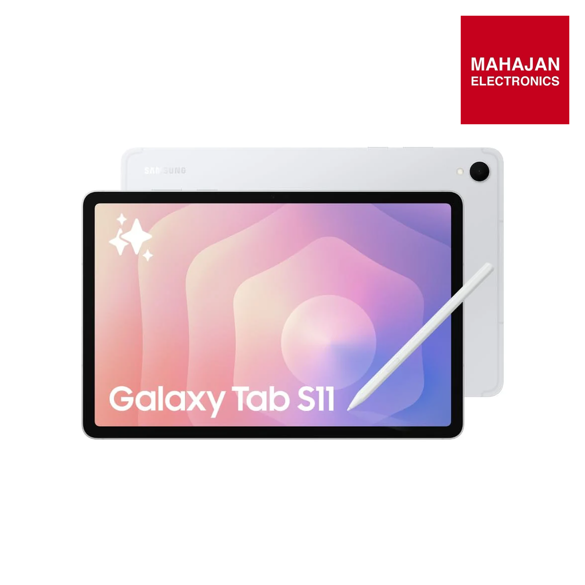 Samsung Galaxy Tab S11 with AI, S Pen in-Box, 27.8 cm (11 inch) Dynamic AMOLED 2X Display, 12 GB RAM, 128 GB Storage, Wi-Fi + 5G Tablet, Silver Mahajan Electronics Online