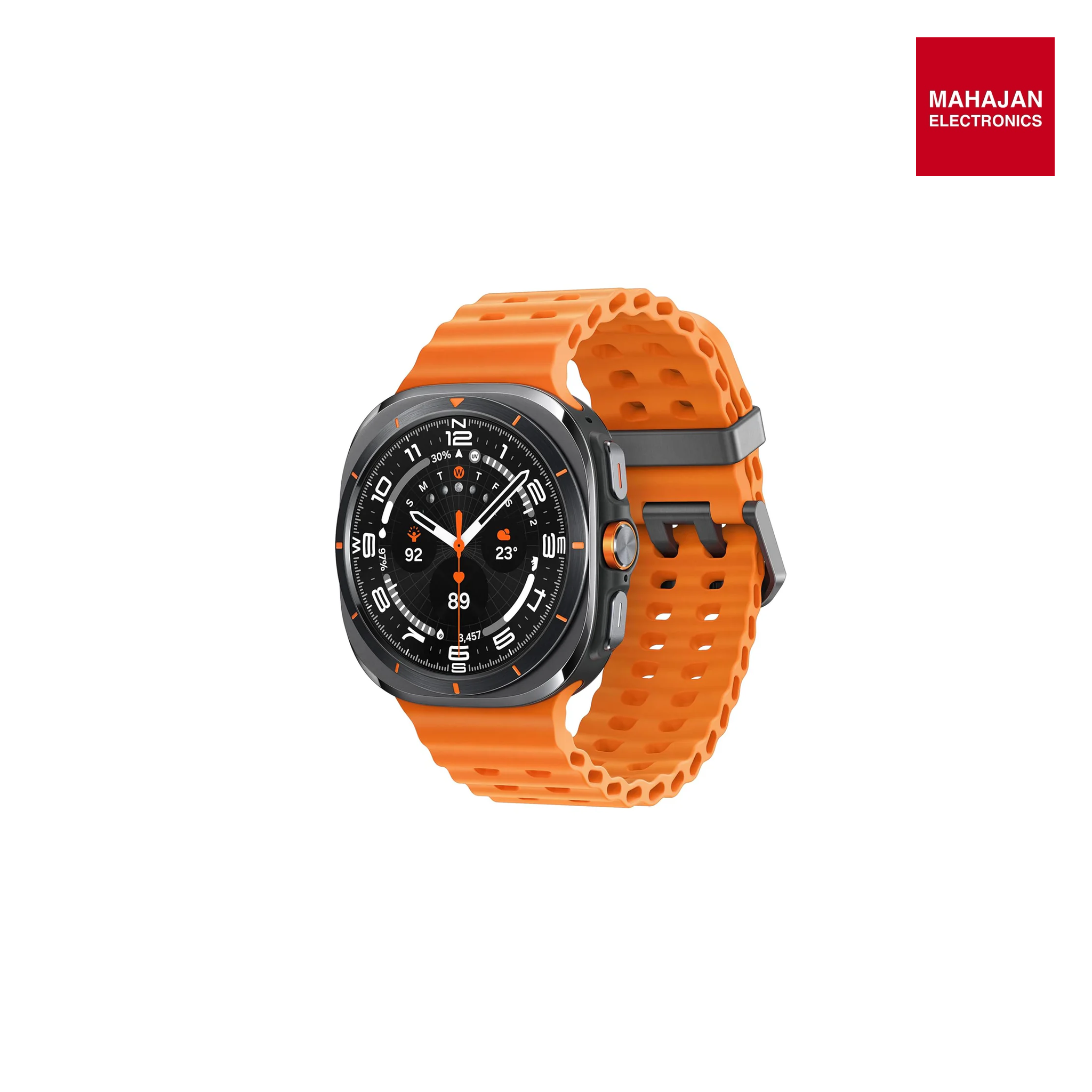 Samsung Galaxy Watch Ultra (47mm, LTE, Gray) with Upto 100h battery | 3nm Processor | Dual GPS | Quick Button/Siren Mahajan Electronics Online