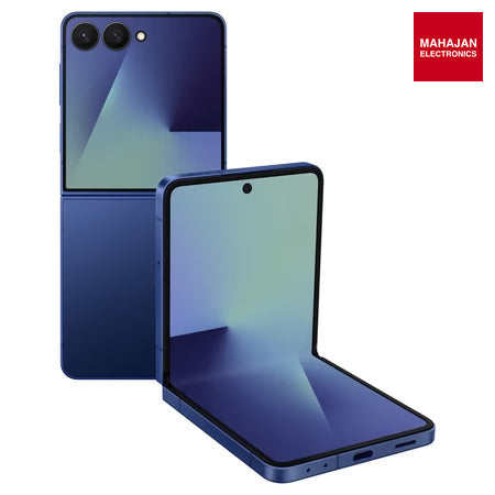 Samsung Galaxy Z Flip7 5G Smartphone with Galaxy AI (Blue Shadow, 12GB RAM, 256GB Storage) Mahajan Electronics Online