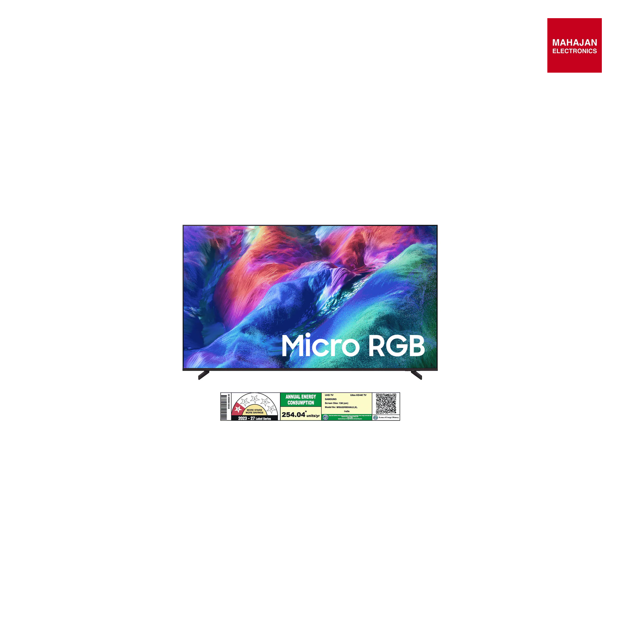 Samsung MRA55R85HAULXL 1.38 m (55) Micro RGB R85H 4K Smart TV (2026) Mahajan Electronics Online