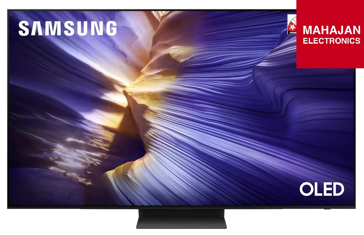 Samsung QA55S90FAULXL 55-Inch 4K Ultra HD OLED Smart TV – Graphite Black | Dolby Atmos, 144Hz Refresh, AI-Powered Processor | Buy Now at Mahajan Electronics