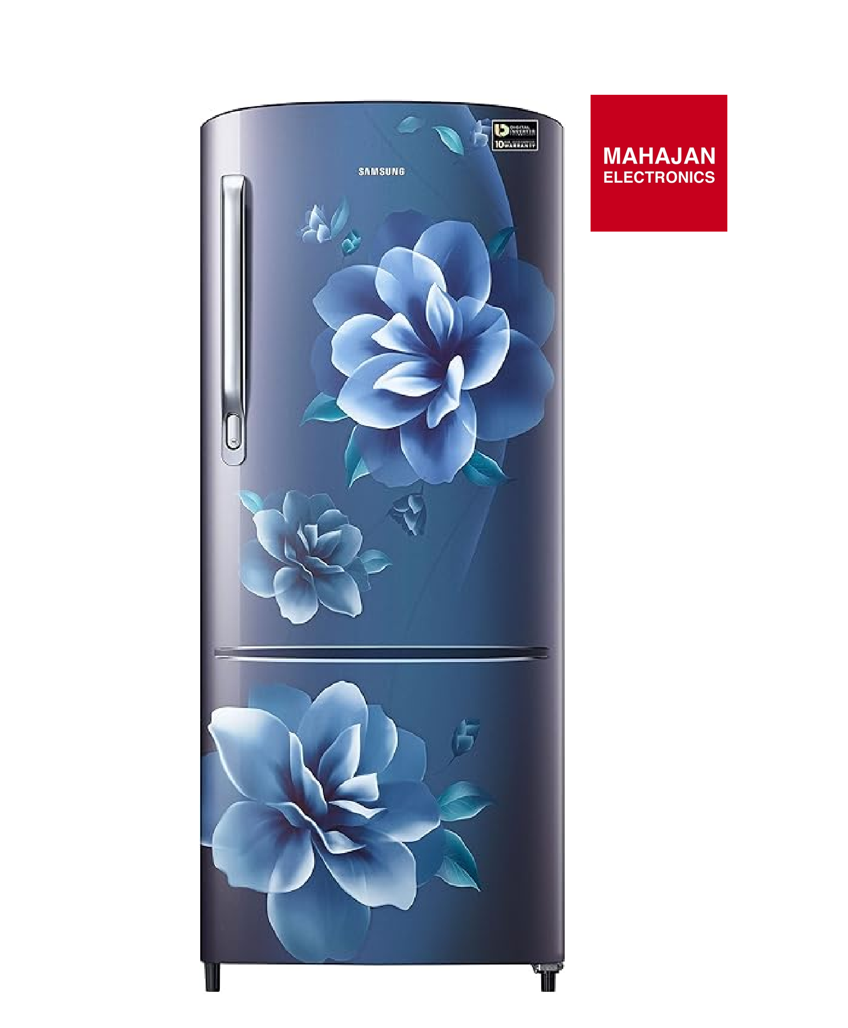 Samsung RR20C2723CU/NL 183 L, 3 Star, Digital Inverter, Direct-Cool Single Door Refrigerator,( Camellia Blue ) - Mahajan Electronics Online