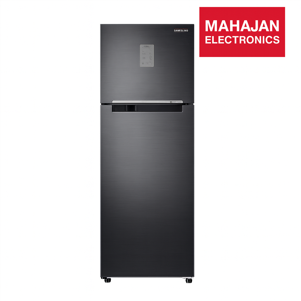 Samsung RT30C3732B1/HL 256 L, 2 Star, Convertible, Digital Inverter with Display Frost Free Double Door Refrigerator (Black DOI) Mahajan Electronics online