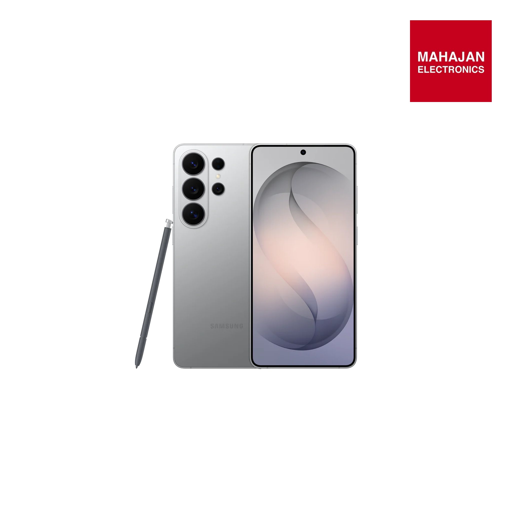 Samsung Galaxy S26 Ultra 5G (Silver Shadow, 12GB RAM, 512GB Storage) with Built-in Privacy Display, AI Phone, Photo Assist, Creative Studio, 200MP Camera, 5000mAh Battery and Snapdragon 8 Elite Gen 5 Mahajan Electronics Online