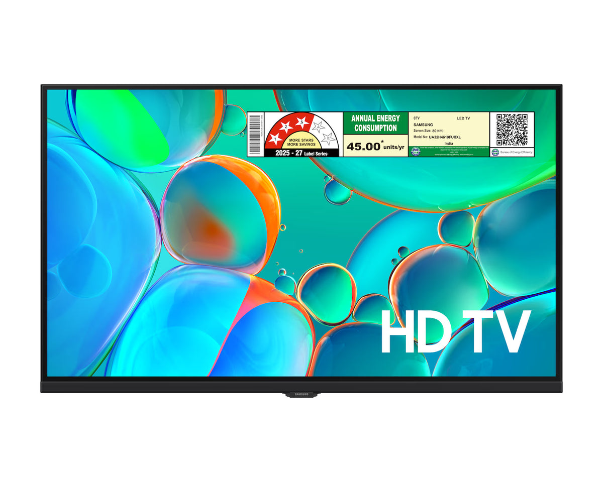 Samsung UA32H4610FUXXL 32 Inch H4610F HD Smart TV | HDR | PurColor | Tizen™ OS | OTS Lite | Q-Symphony | 20W – Mahajan Electronics Online.