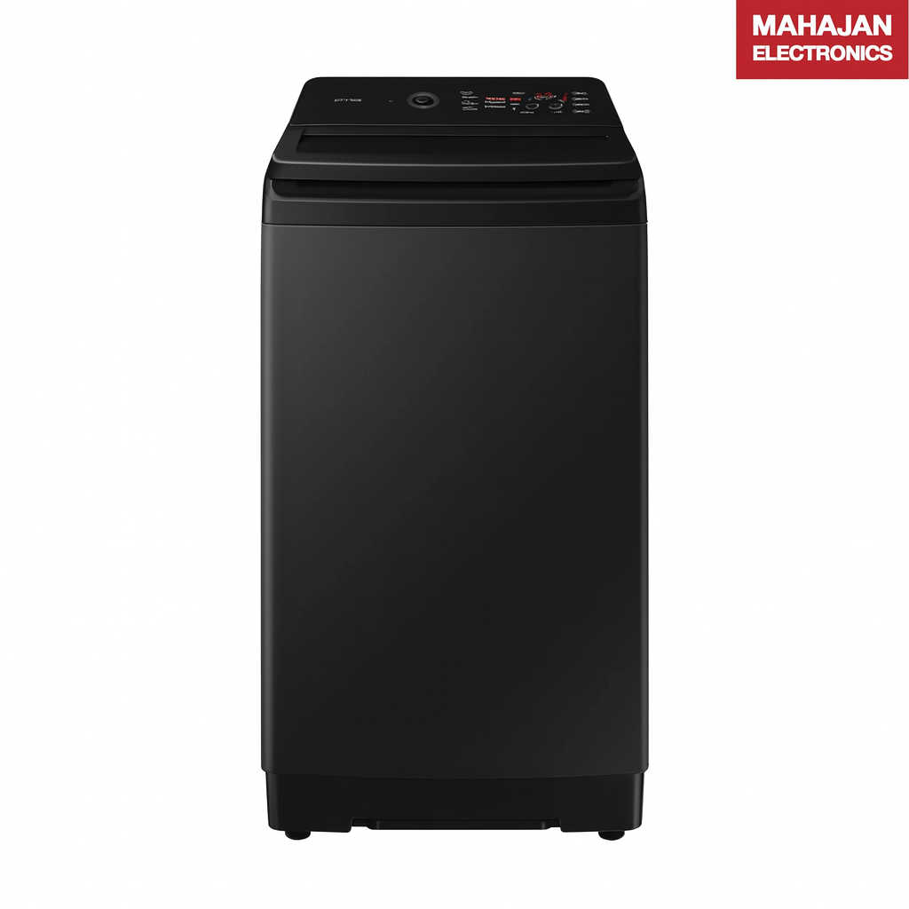 Samsung WA40F08H2BTL 8 Kg 5 Star Top Load Fully Automatic Washing Machine (Black Caviar) | AI Wash, EcoBubble™, Hygiene Steam, Wi-Fi Enabled 2026 Mahajan Electronics Online