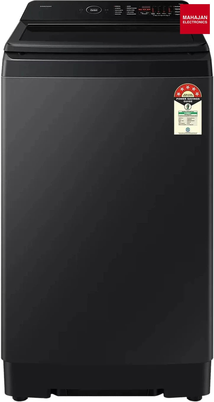 Samsung WA80F08H2BTL 8 Kg Fully Automatic Top Load Washing Machine – Black Caviar – Mahajan Electronics Online.