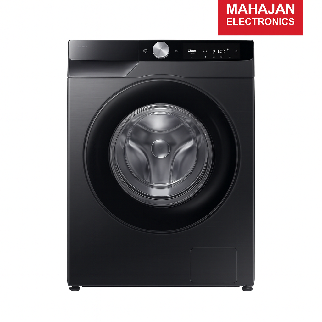 Samsung WW12DG6B24AB 12 Kg Front Load Washing Machine with AI EcoBubble, SuperSpeed, SmartThings | 5 Star Energy Rated, Inverter Motor – Buy Online at Mahajan Electronics