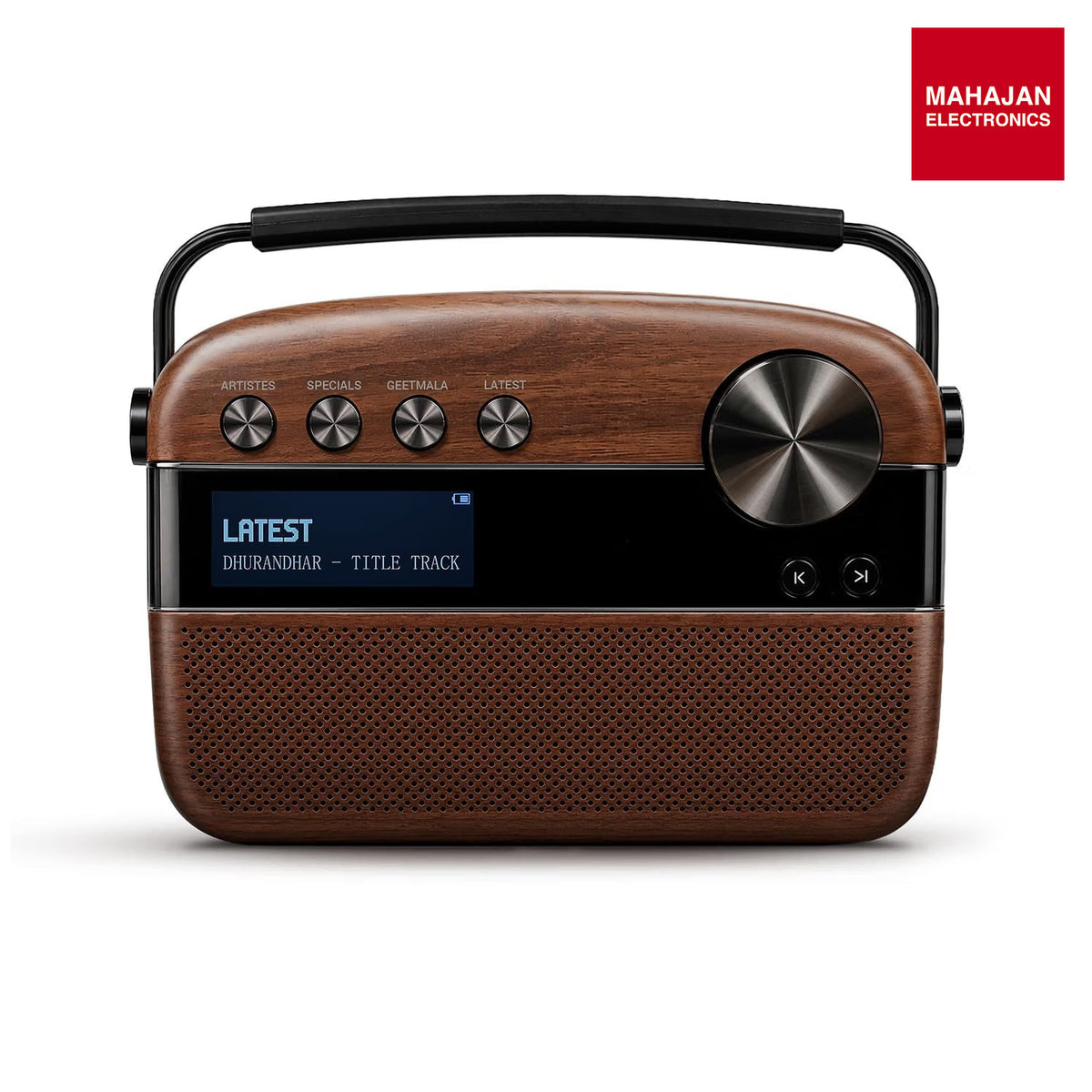 Saregama Carvaan 3.0 Hindi Legends to Latest Music Player, Antique Oak SC230 - Mahajan Electronics Online