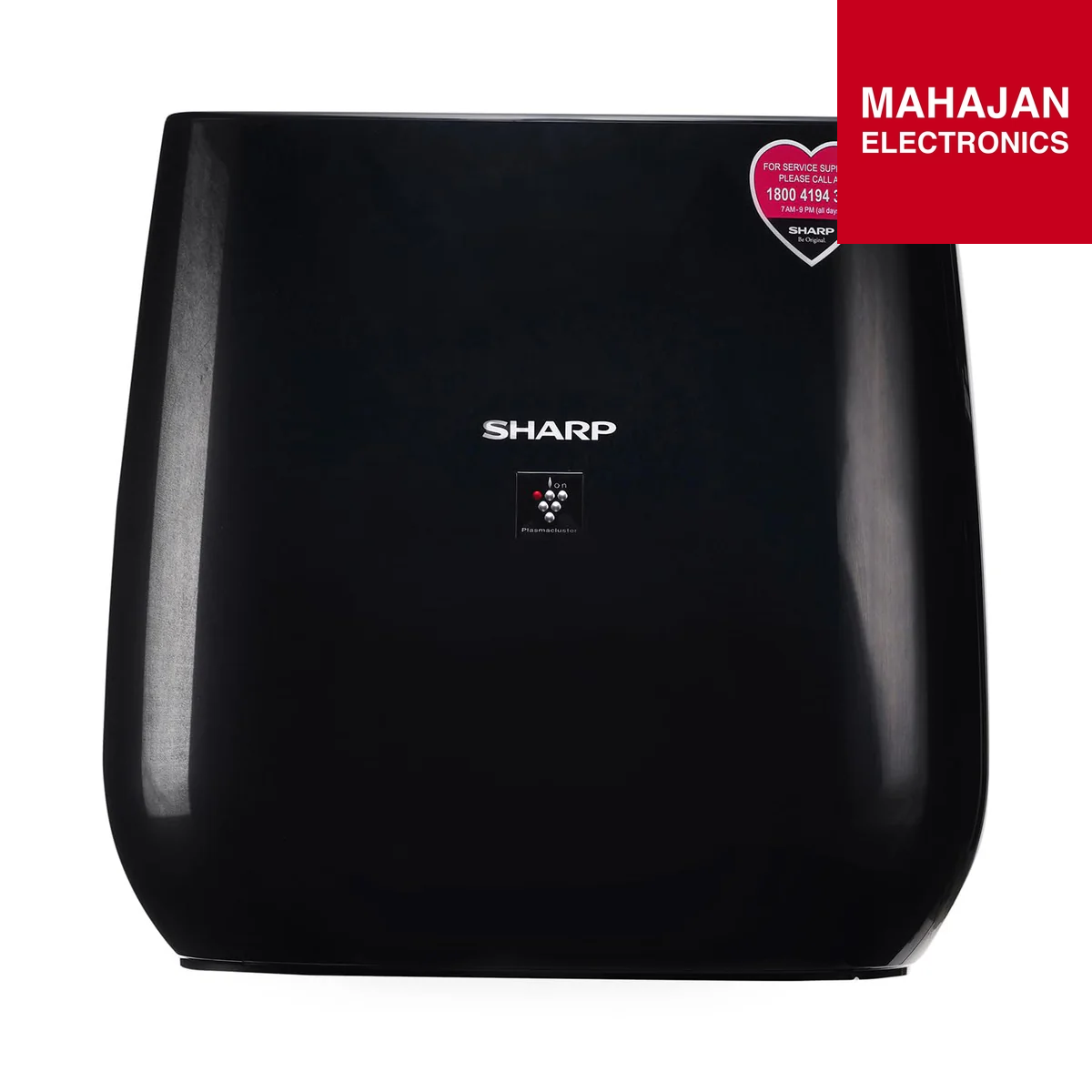 Sharp Air Purifier FP-J30M-BK for Home & Office with Plasmacluster (Removes Bacteria, Virus, Mold, VOCs I JAPAN TECHNOLOGY I Traps 99.97% Pollutants I HEPA, Carbon & Pre Filter ( 250 sq.ft. (Black) Mahajan Electronics Online