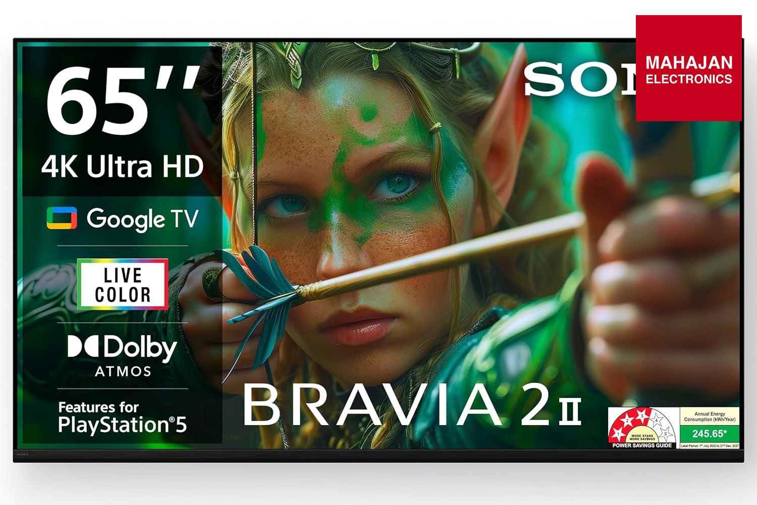 Sony K-65S25M2 65 Inch (164 cm) BRAVIA 2M2 Series 4K Ultra HD Smart LED Google TV with Dolby Atmos, 4K – Mahajan Electronics Online.