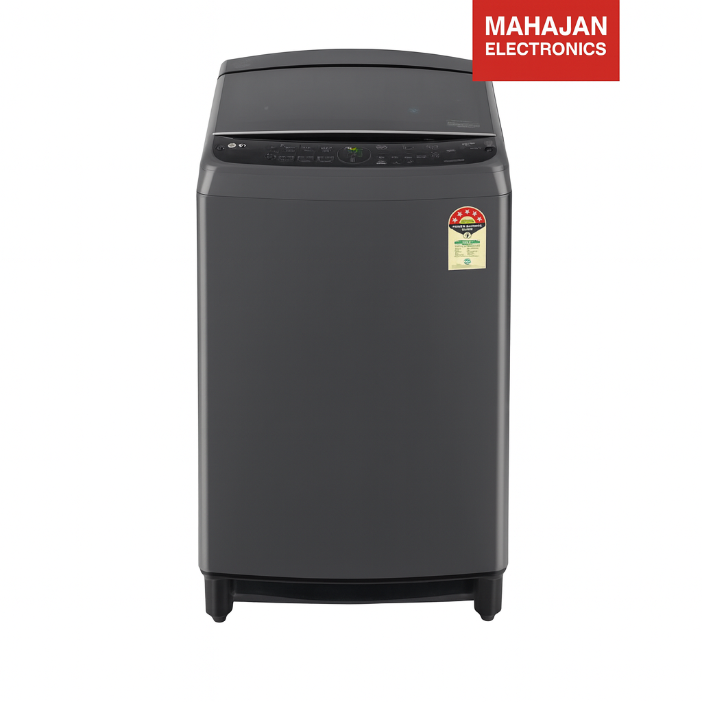 LG THD12SWM 12 Kg 5 Star Top Load Washing Machine – AI Direct Drive, TurboWash, Inverter Motor, Wi-Fi Enabled, Middle Black