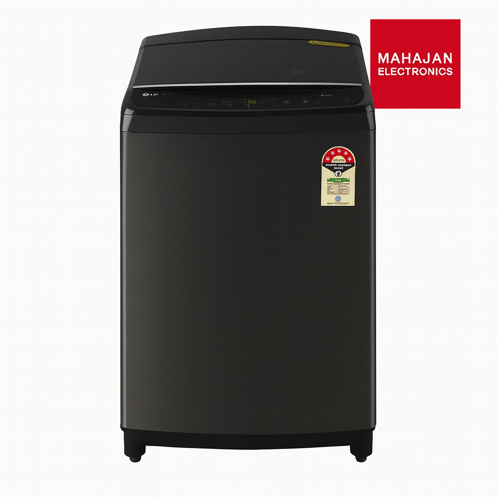 LG THD13SWP 13 Kg Inverter Wi-Fi Fully-Automatic Top Load Washing Machine (Platinum Black, 6 Motion DD, TurboWash, Steam, Smart Diagnosis)