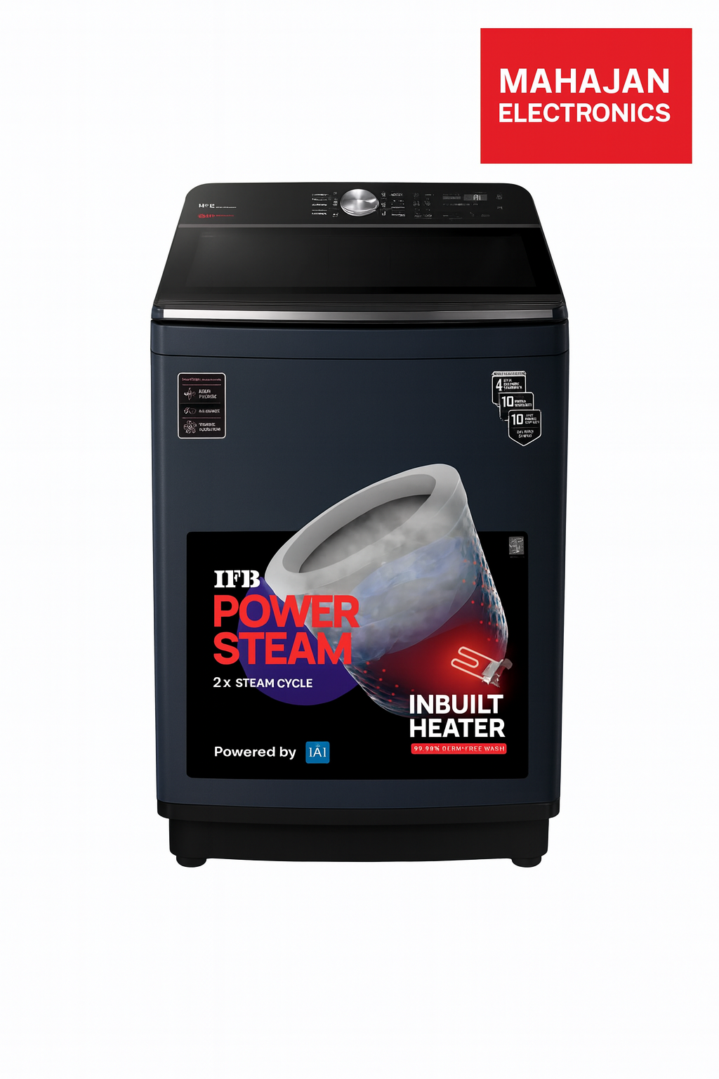 IFB TL121RB2SN 12 kg Aqua Top Load Washing Machine Built-in Heater 720 rpm Royal Blue Mahajan Electronics online