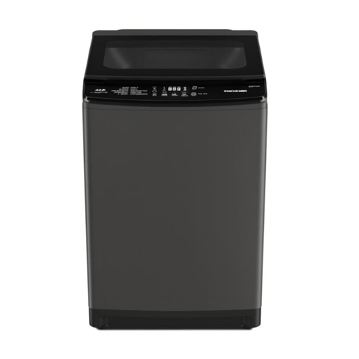 VOLTAS Beko WTL8506UAA/SPC0OD 8.5Kg 5 Star Fully Automatic Top Load Washing Machine ( Aqua Wave Drum, Medium Grey
