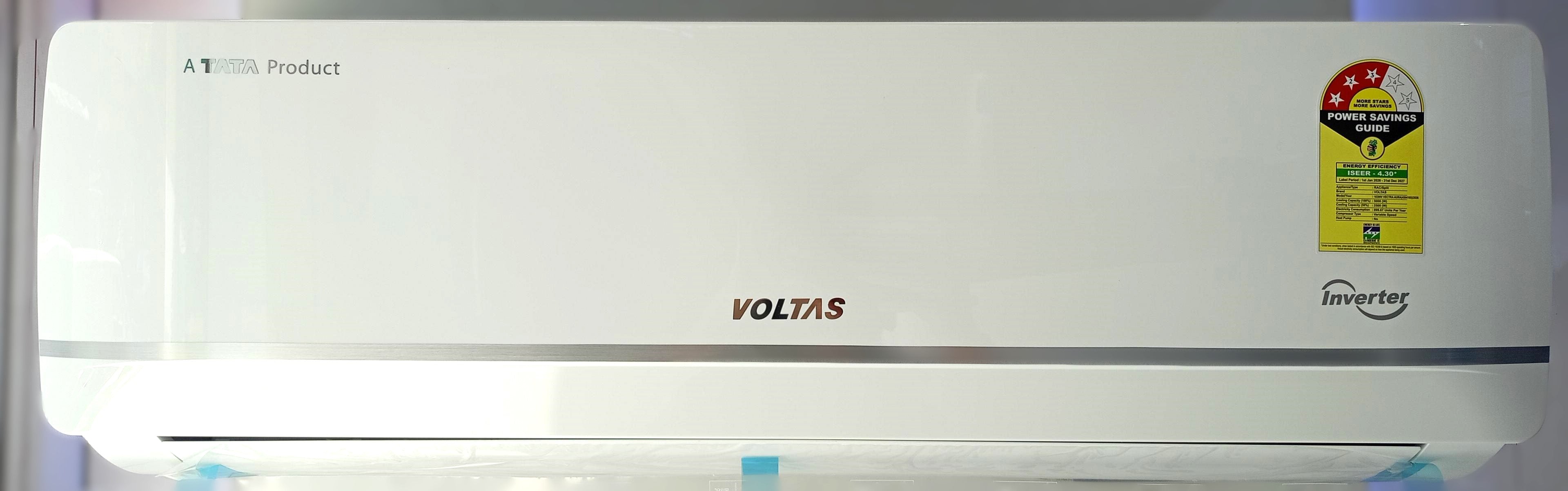 Voltas 183INV VECTRA AURA (2026 Series) 1.5 Ton 3 Star Inverter Split AC – 5-in-1 Adjustable Mode, Copper Coil, Anti-Dust Filter, High Ambient Cooling-Online Mahajan Electronics