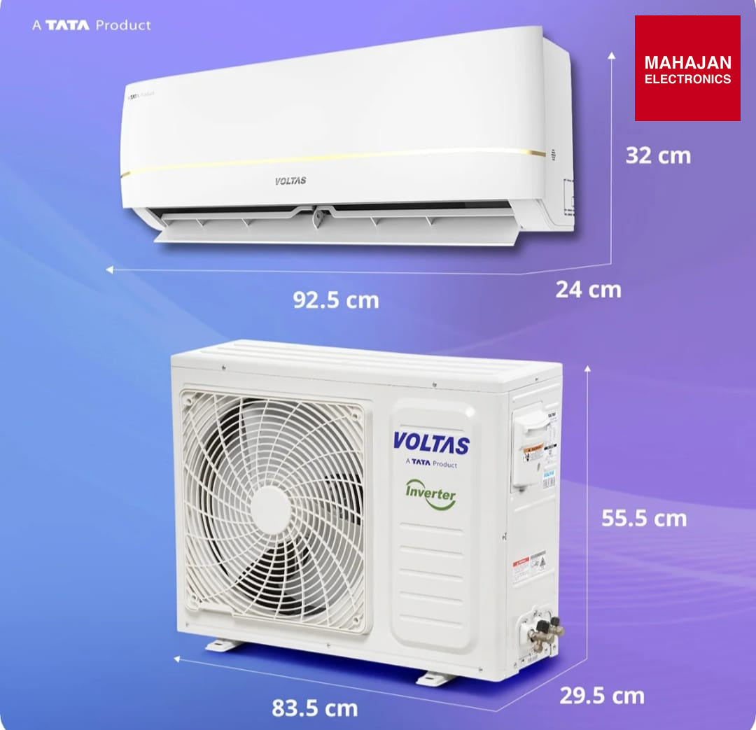 Voltas 183Inv Vertis Zenith Gold-1 1.5 Ton 3 Star Inverter Split AC (2026 Series)-Online Mahajan Electronics – Mahajan Electronics Online.