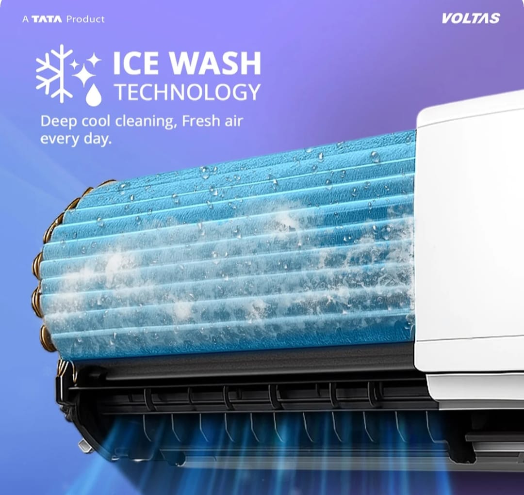 Voltas 183Inv Vertis Zenith Gold-1 1.5 Ton 3 Star Inverter Split AC (2026 Series)-Online Mahajan Electronics