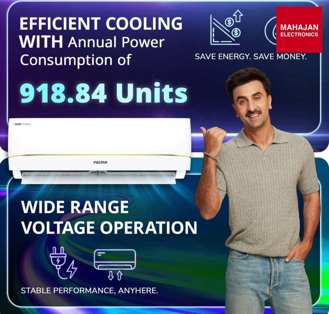 Voltas 183Inv Vertis Zenith Gold-1 1.5 Ton 3 Star Inverter Split AC (2026 Series)-Online Mahajan Electronics – Mahajan Electronics Online.
