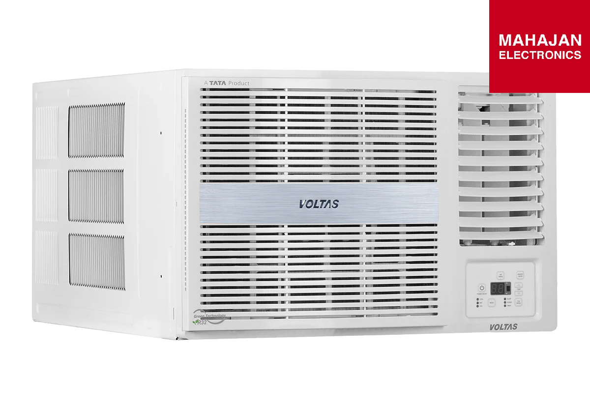 Voltas 183 Vectra Pearl 1.5 Ton 3 Star Window AC | Copper Condenser | Active Dehumidifier | Eco Mode | Fixed Speed | Made in India