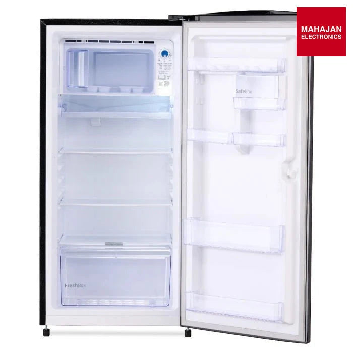 Voltas Beko RDC265B/3W0DGE0M000UGD 230L 3 Star Direct Cool Single Door Refrigerator Dark Grey | FreshBox™ – Mahajan Electronics Online.