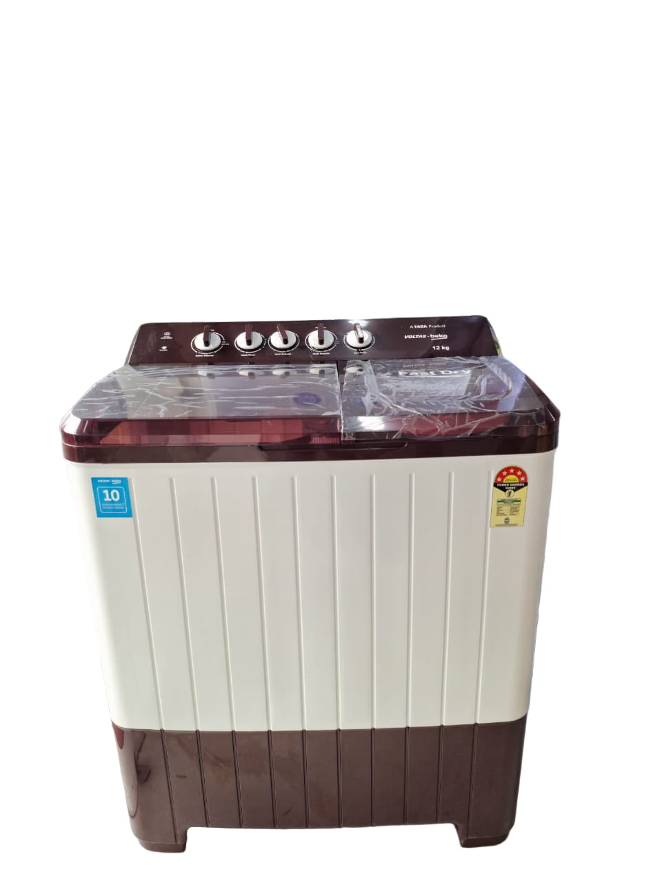 Voltas Beko WTT120UPA/BRSSWH5PTDA 12 kg Semi Automatic Top Load Washin
