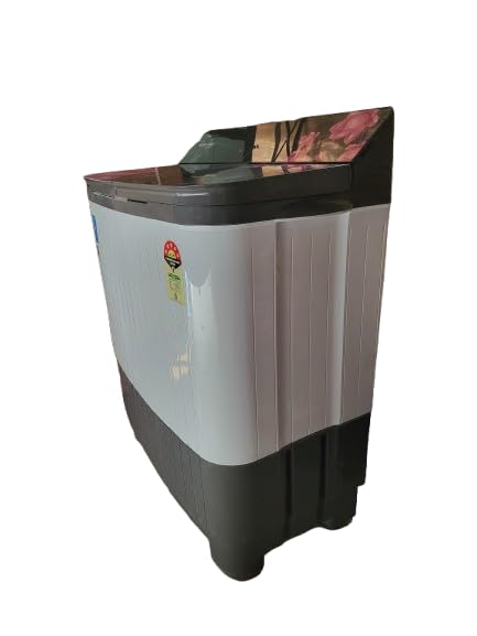 Voltas Beko WTT80DGRG/GRSSWH5GBDE 8 Kg 5 Star Semi Automatic Top Load Washing Machine Grey-Online Mahajan Electronics