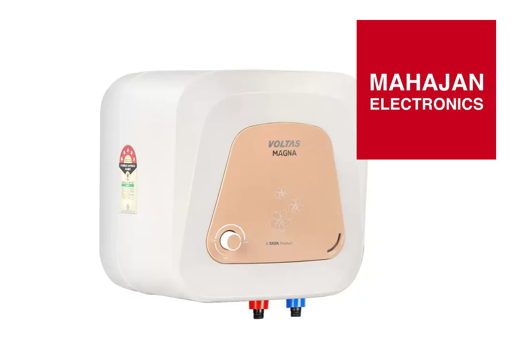 Voltas 255SPBWT 25 L Storage Water Geyser (Magna 25L, White) - Mahajan Electronics Online
