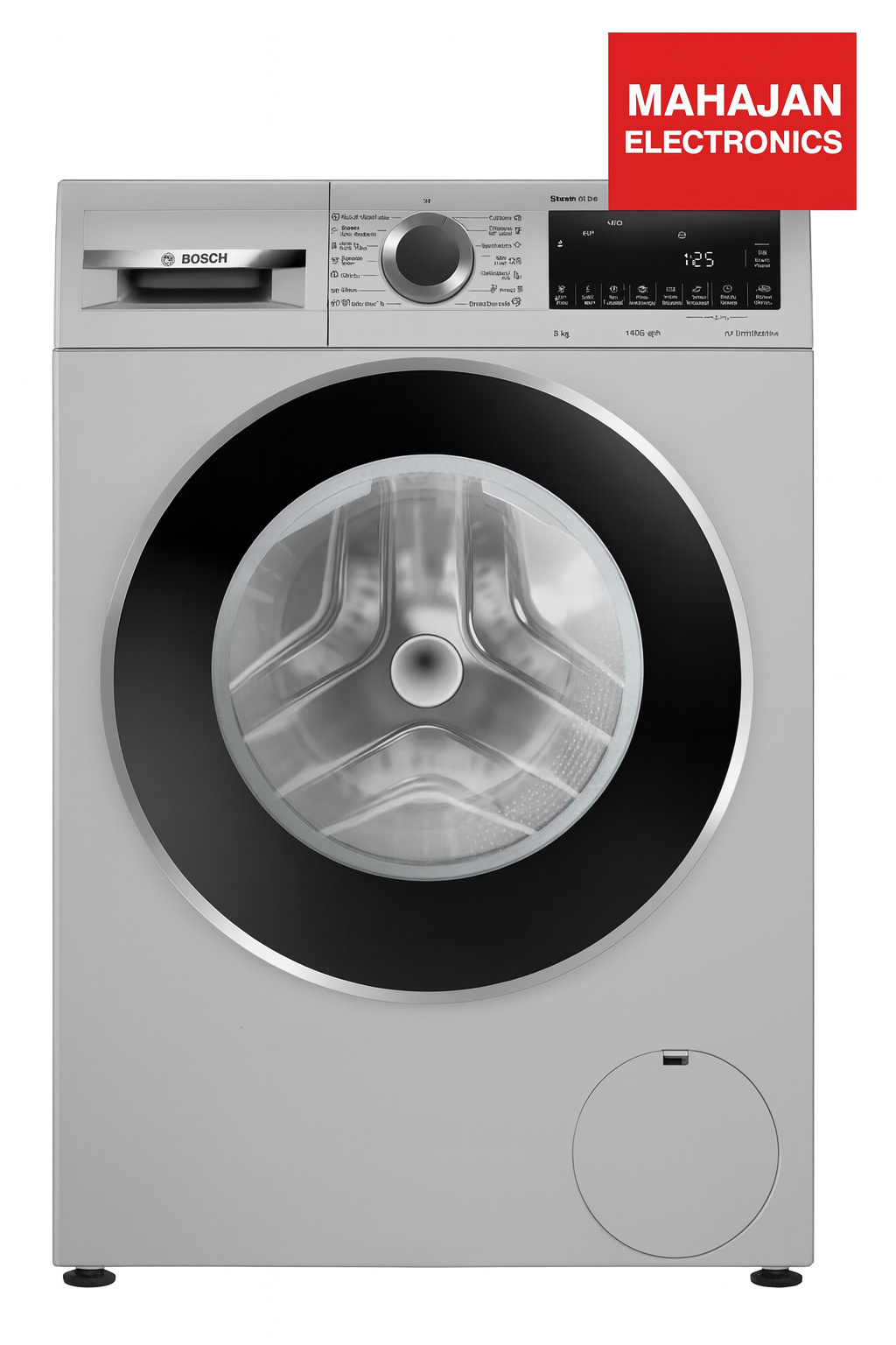 Bosch WGA2341SIN Series 4 8kg 1400 RPM 5 Star Fully Automatic Front Load Washing Machine – Anti-Tangle, SpeedPerfect