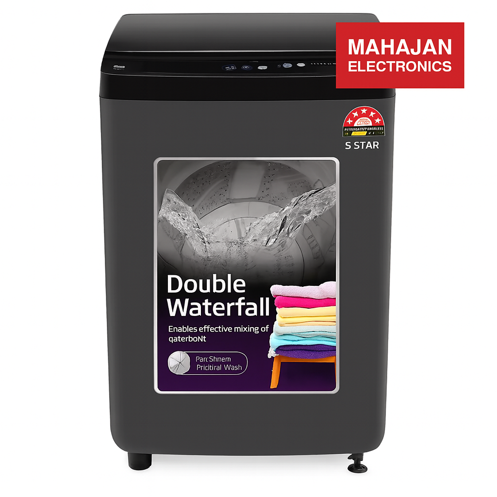 Voltas Beko WTL7004UEA/SPBPOD 7 Kg 5 Star Fully Automatic Top Load Washing Machine with Double Waterfall | 4 Wash Programs | Purestream Pulsator Mahajan Electronics Online