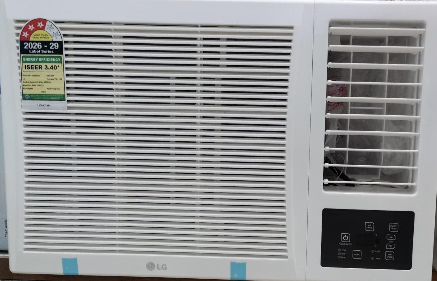 LG AW-C18WUXA 1.5 Ton 3-Star(2026 Series) Fix Speed Window AC | Copper Coil Mahajan Electronics