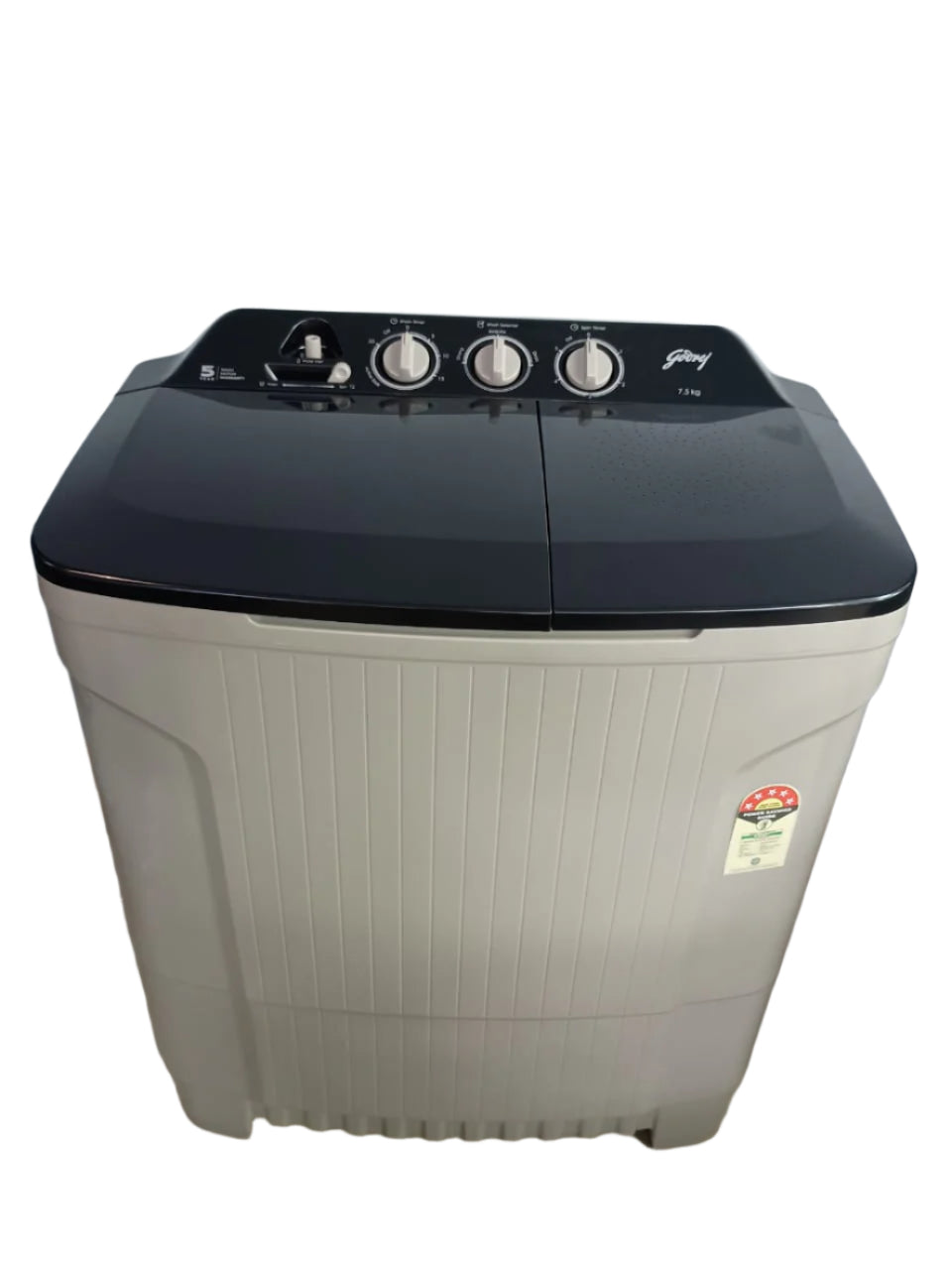 Godrej WSEDGE CLS 75 5.0 PRA MIGR 7.5 Kg 5 Star Semi-Automatic Top Loading Washing Machine Mahajan Electronics Online